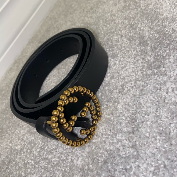 Authentic black Gucci belt main image 5